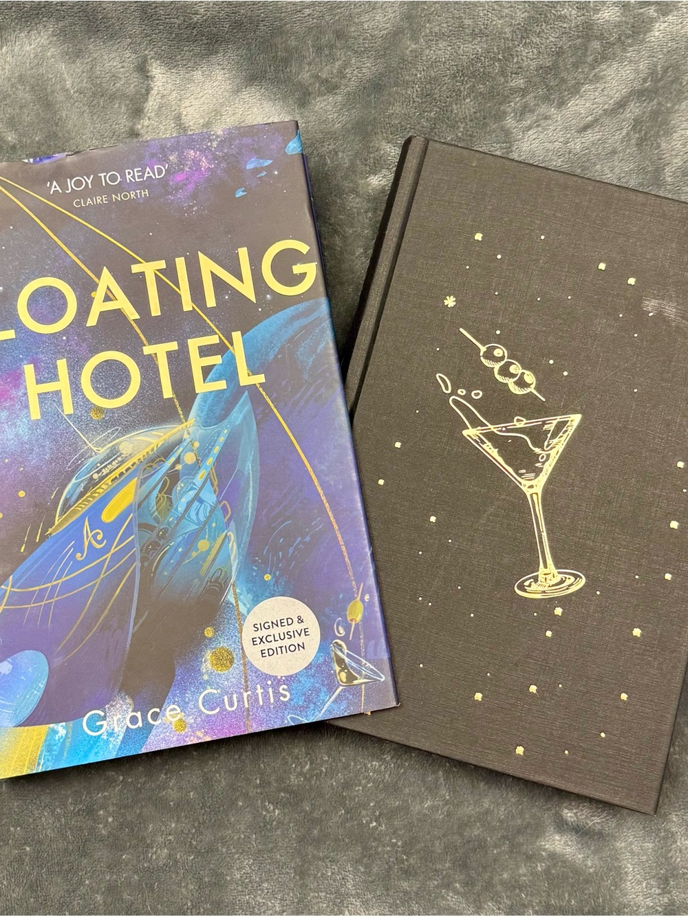 SIGNED Floating Hotel by Grace Curtis (Waterstones Edition)